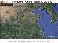 Voyage en Chine du 5 au 14 août 2015 - Projet ITKAidCoton 